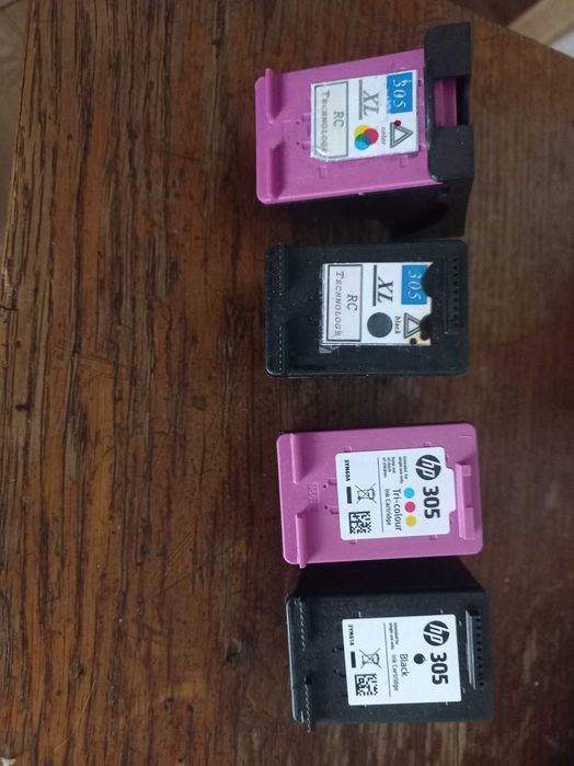 Puste tusze HP 305 i 305 XL