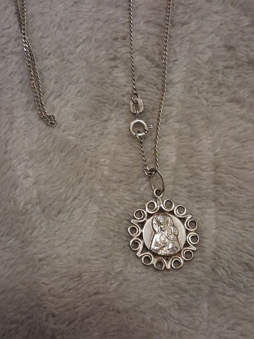 Biżuteria srebrna naszyjnik