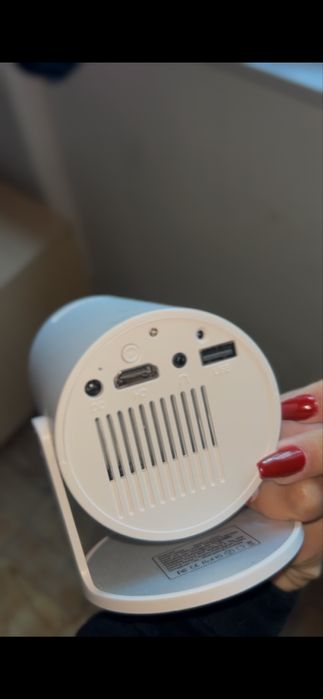 Progetor Mini Full HD, Native 4K Projector with 270° Rotation64553318699778123