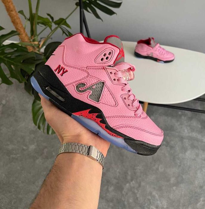!LUX! Air Jordan 5 Retro Awake NY Boro Arctic Pink | 36 37 38 39 40 41