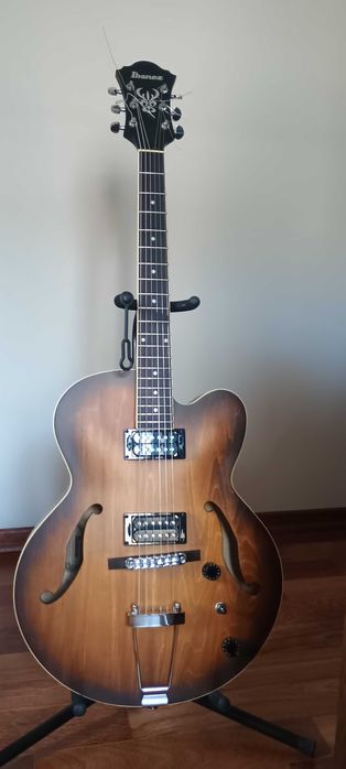 1650zł z futerałem! Ibanez AF55-TF Tobacco Flat Artcore Gitara Hollow Body Gitara elektryczna