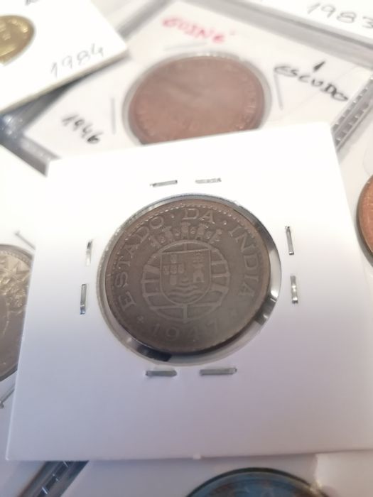 1 tanga da Índia 1947