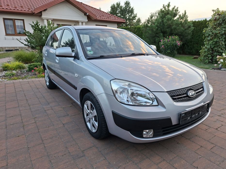 Kia Rio 2009r, 1.4 97KM, Klima, 133 tys km, bez Rdzy, swietny stan, perfekcyjny do gazu
