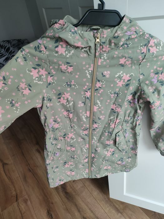 Parka dziewczęca  wiosenna 128 smyk