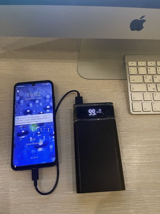 Повербанк PowerBank цвет черный 20000 мА,