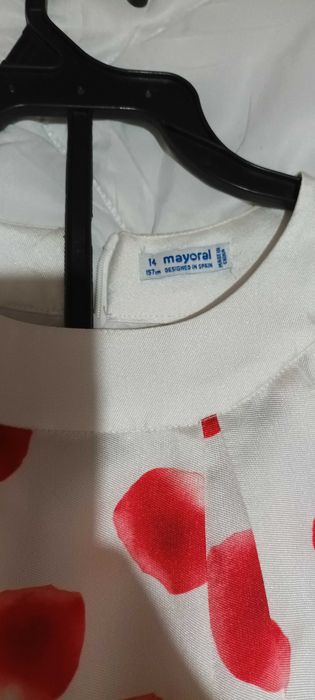 vestido mayoral para todas ocasioes, tamanho 10