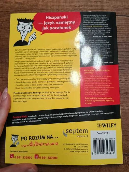NA PREZENT Hiszpański dla bystrzaków – kurs dla początkujących + CD