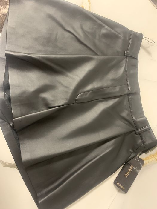 Шкіряні шорти з утепленням