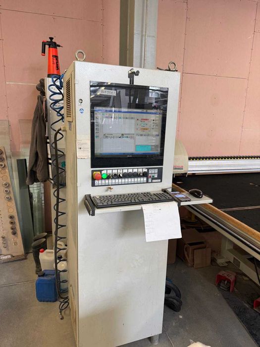 Stół do Cięcia Szkła INTERMAC GENIUS 37 CT-RS – 2011r. – stół CNC do rozkroju szkła | BARDZO DOBRY STAN