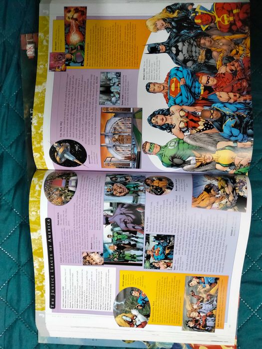 Enciclopédias BD Marvel Comics & DC Comics