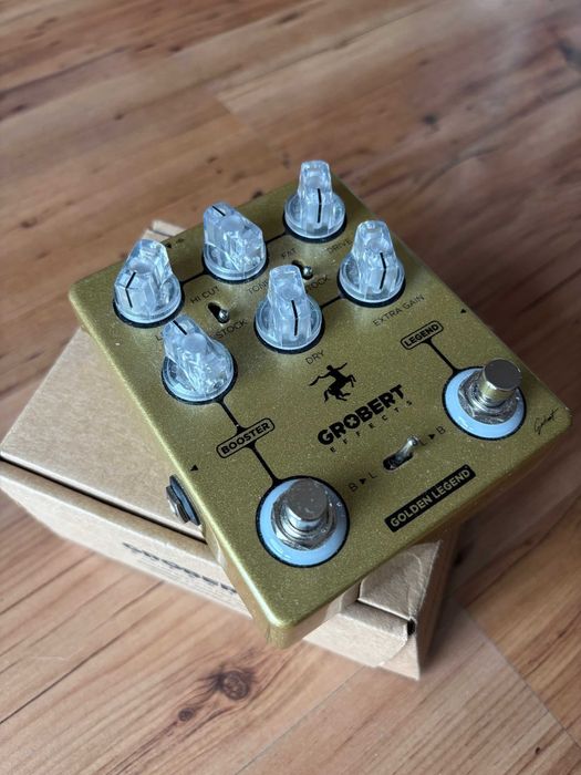 Efekt gitarowy Grobert Golden Legend jak nowy