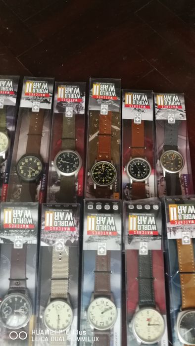 Relógios novos de coleção