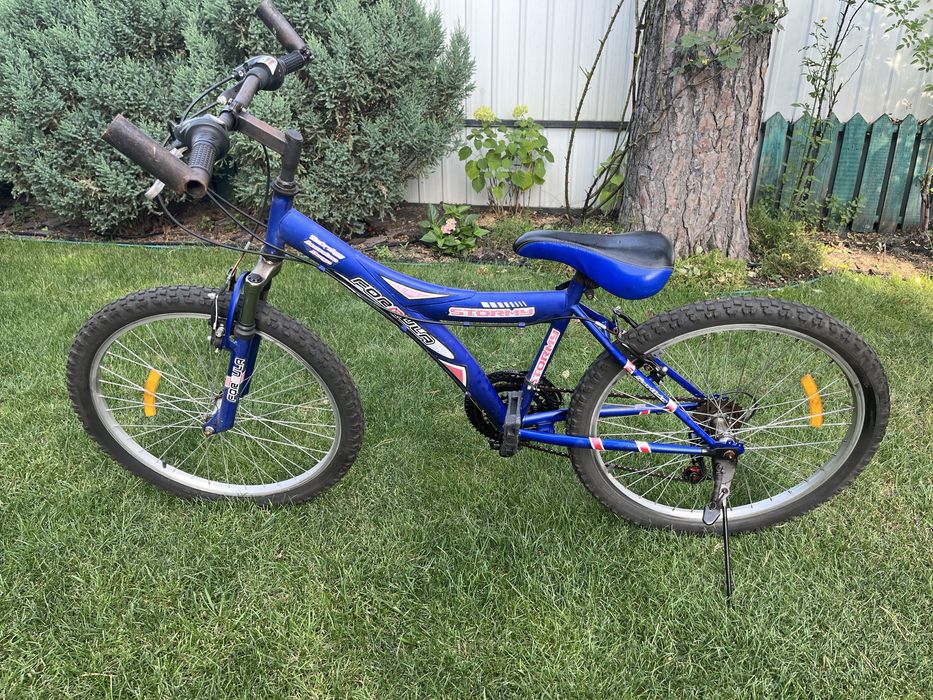 Велосипед синий для подростка/взрослого