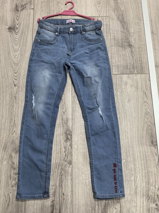 Jeansy dziewczęce Youngstyle r 140