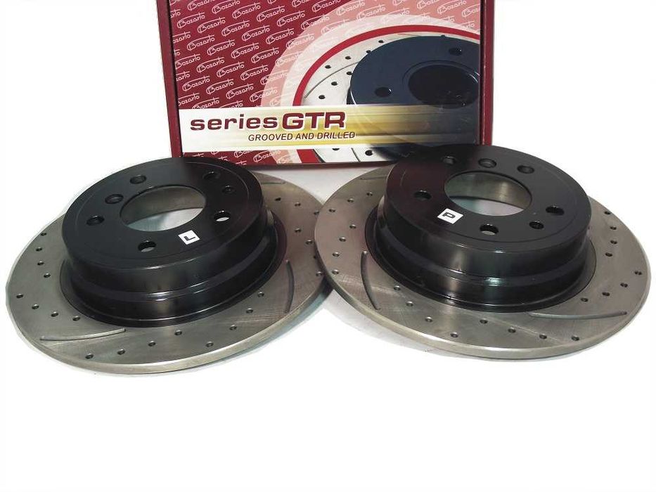 Tarcze hamulcowe wiercone BMW E34 518i 520 530i 535 524TD 525TDs TYŁ