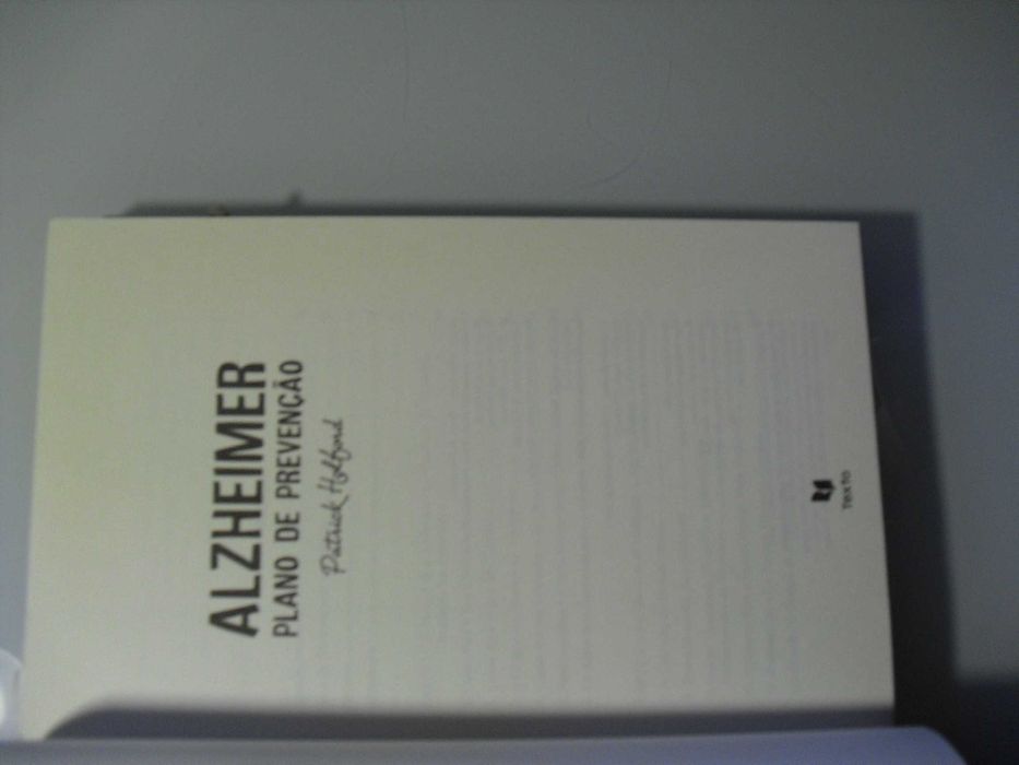 Holford (Patrick);Alzheimer-Plano de Prevenção