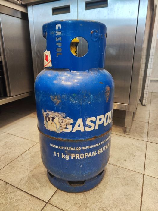 Butla gazowa pełna butanu