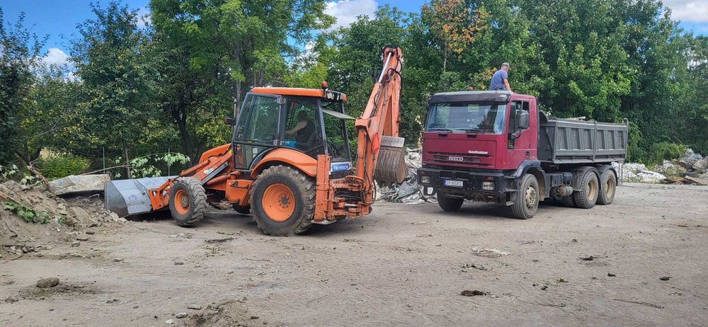 Wywóz gruzu/ ziemi resztek z budowy- utylizacja
