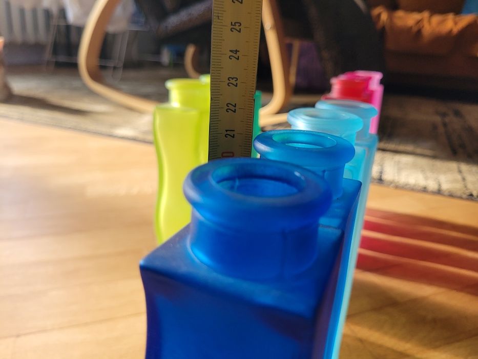 Butelki ozdoby szkło Ikea