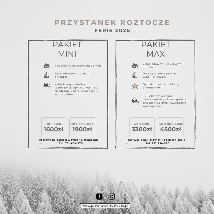 Przystanek Roztocze- domki,ferie, kulig, jacuzzi, las i slowlife