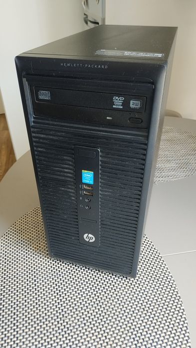Computador completo a funcionar