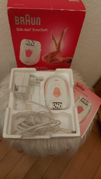 Depilator Braun Silk-épil eversoft.