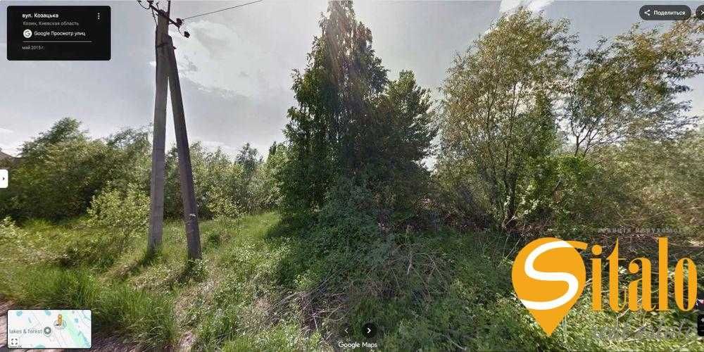 Продаж земельої ділянки 45 соток в центрі Козина, Конча Заспа.