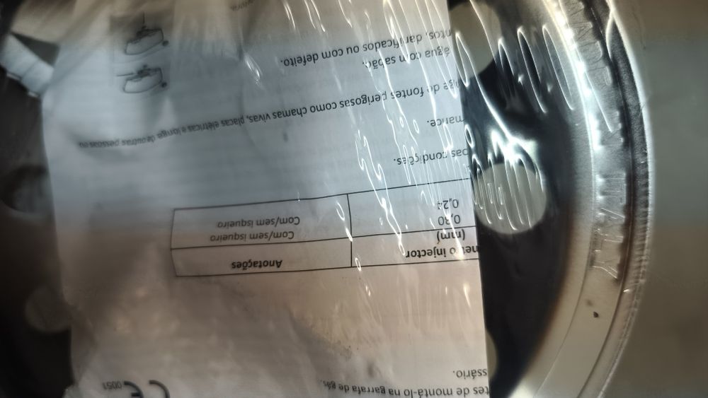 Fogareiro a gás - Super Magnum - Marca P.A.C. italiano