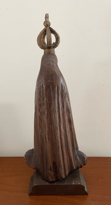 Escultura em madeira Nossa Senhora Aparecida