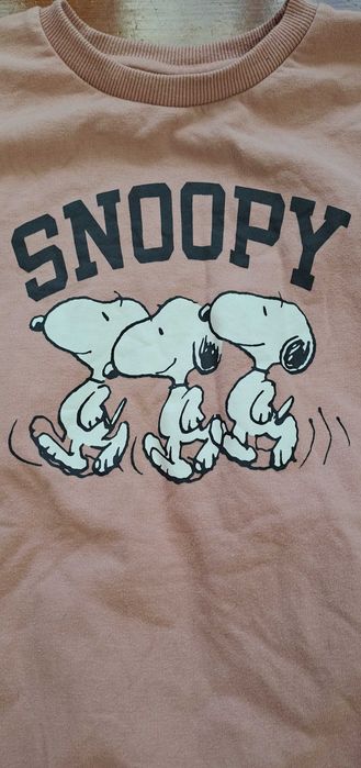 Sweat rosa velho Snoopy 12 anos