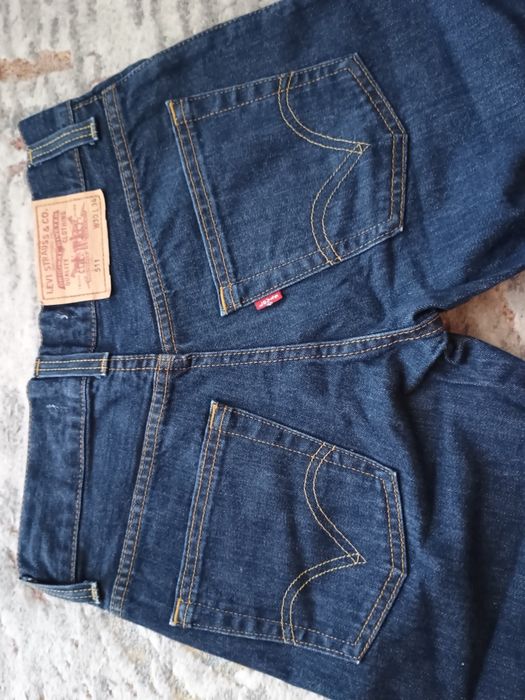 Piękne damskie Levi's y 511 W 30 L 34 Pas 78 cm super stan.