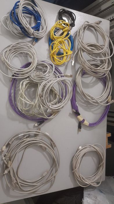 Патч корд інтернет кабелі якісні  Cat. 5 5e Cat. 6 6A