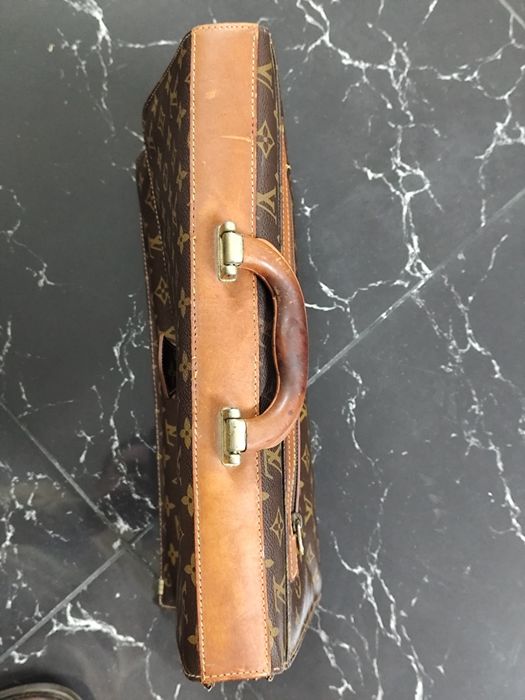Pasta negócios (particular) vintage Louis Vuitton