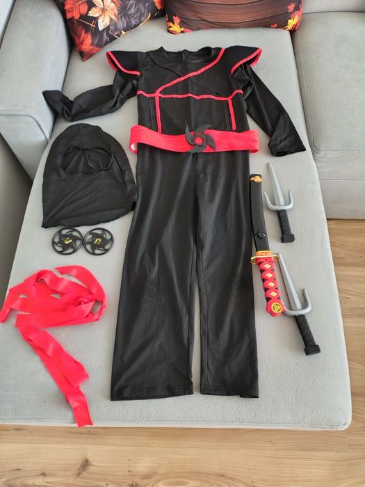 Strój ninja r.128/134