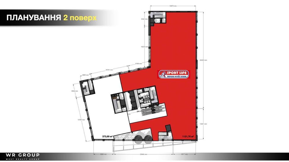 Оренда офісного приміщення площею 503 м² у БЦ W.ONE Tower/ БЕЗ КОМІСІЇ