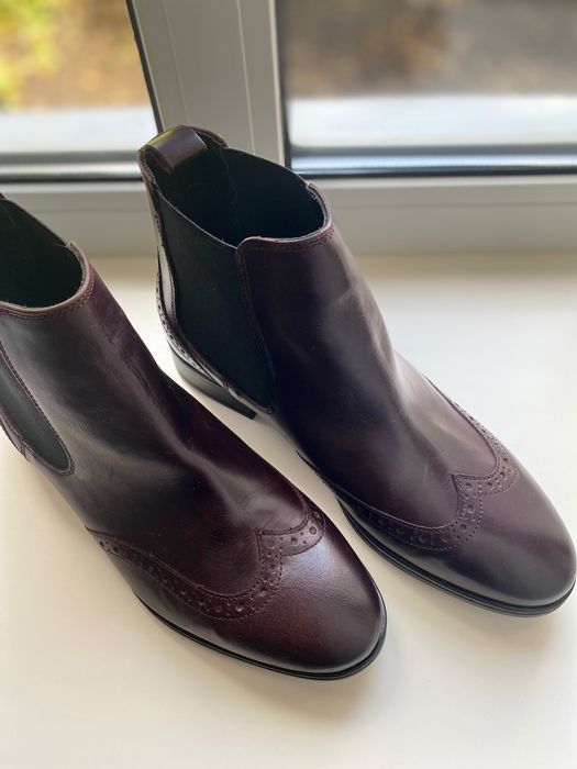 Шкіряні ботинки Zara 39р.