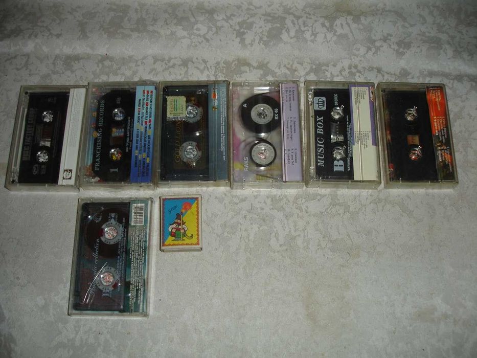 АУДІОКАСЕТИ з записами. ЛІЦЕНЗОВАНІ. ЕСТРАДНА музична колекція.
