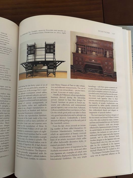 Sotheby’s Concise Encyclopedia of Furniture Livro de referência