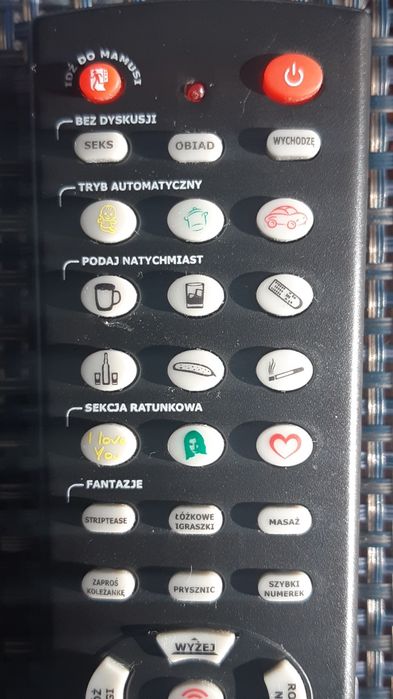 Pilot do sterowania kobietą,prezent