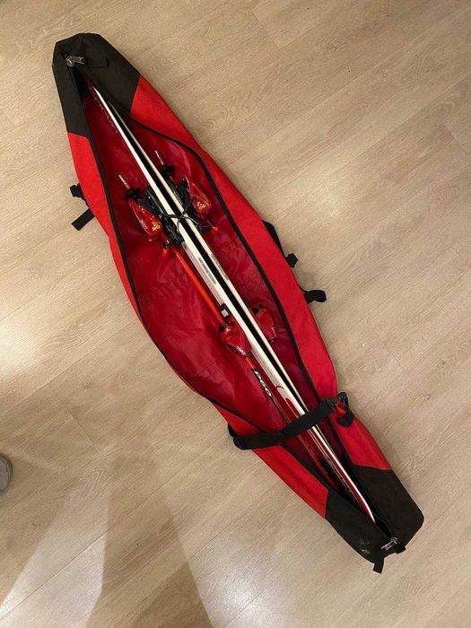Лижі Dynastar з чохлом 155 см і палками