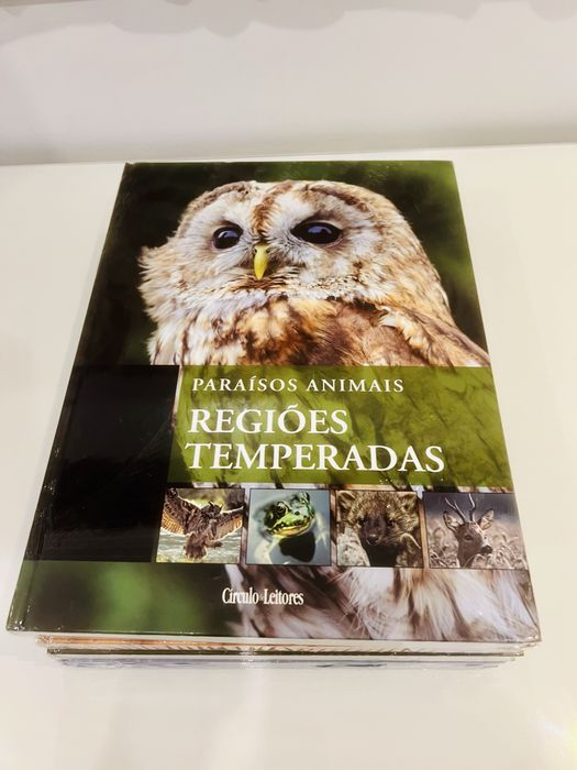 Coleccao de 6 livros embalados “PARAISOS ANIMAIS”