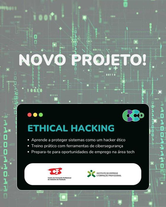 Formação Gratuita em Cibersegurança e Ethical Hacking – Valongo