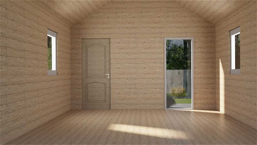 Domek letniskowy ogrodowy całoroczny 8,5x4 15mm