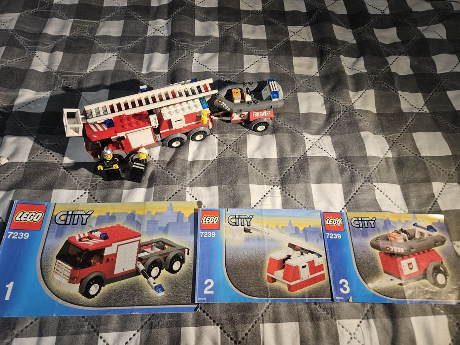 Lego City 7239 straż