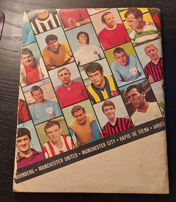 Campeões Europeus de Futebol 1968/69 Palirex | Caderneta Futebol