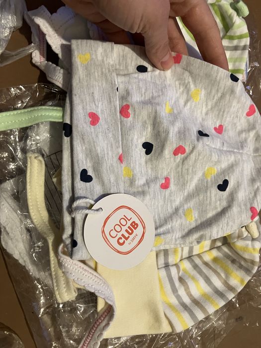 Czapeczki niemowlece nowe