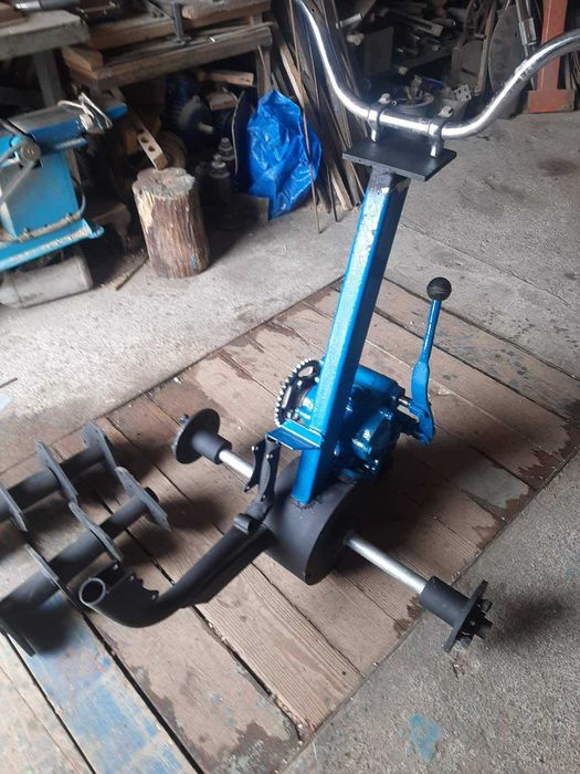 Саморобний  міст мотоблока "Восход"