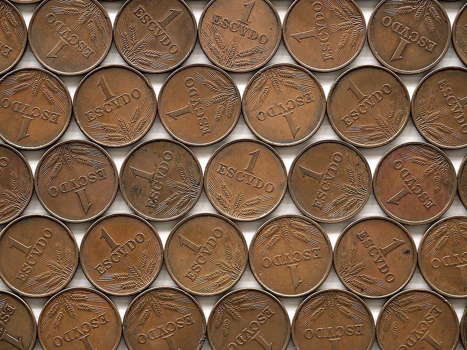 Lote de 100 Moedas 1 Escudo 1973