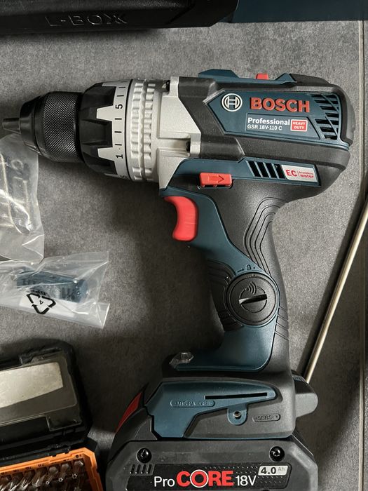 Безщітковий Акум.дриль-шуруповерт Bosch GSR 18V-110C