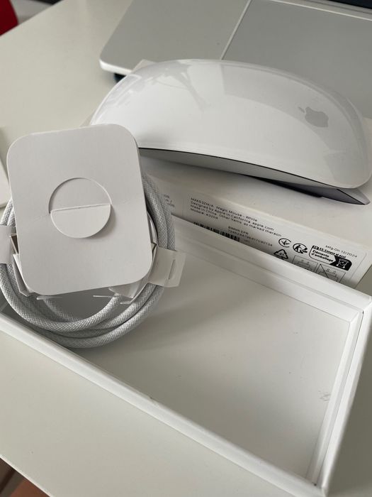 Rato Apple Magic Mouse USB-C - Branco (usado duas vezes)